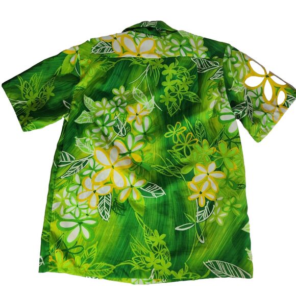 Keliis of Hawaii Hawaiian Shirt Mens Sz M Vtg Retro Bright Colorful Loud 60s 70s - Picture 2 of 8